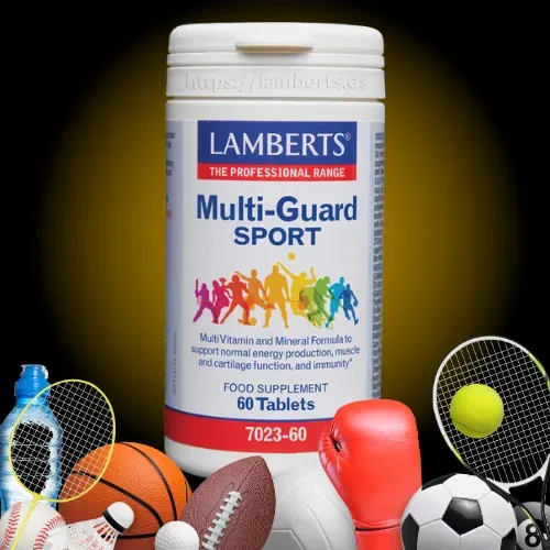 Multi-Guard Sport Multivitamínico Lamberts en comprimidos Suplemento multivitamínico y mineral Multi-Guard Sport de Lamberts en comprimidos