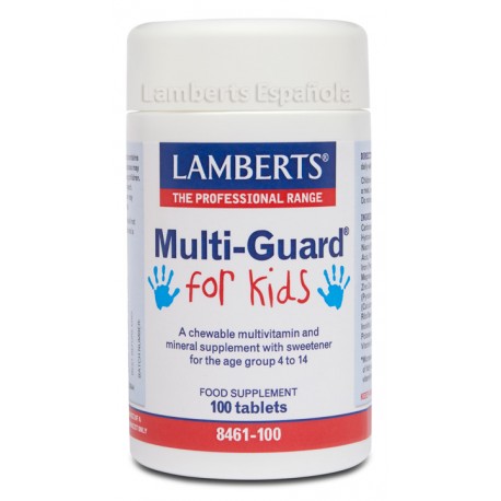 MultiGuard® Vitaminas y Minerales para Niños de 4 a 14 años