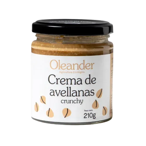 Crema de Avellana Tostada Crunchy 210Gr