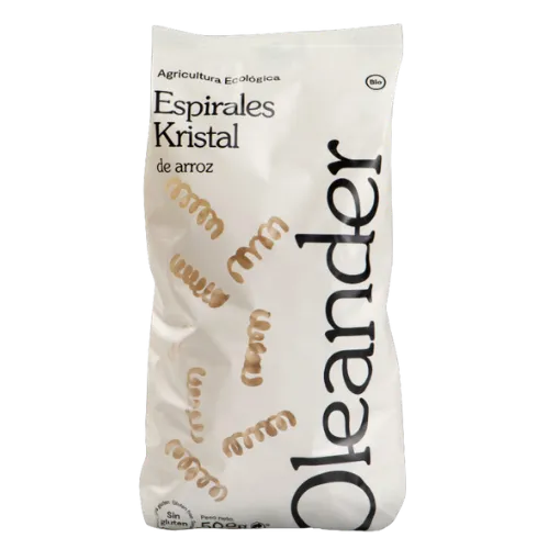 Espirales de Arroz Kristal Bio 500Gr
