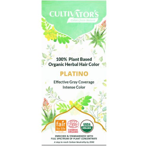 Henna Neutra - Platino Cultivator's 100 gr. Ecocert