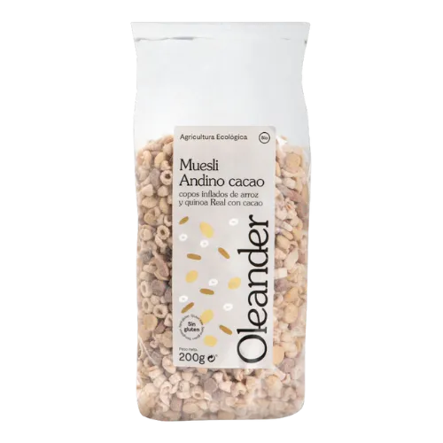Muesli Andino al Cacao Bio 200Gr