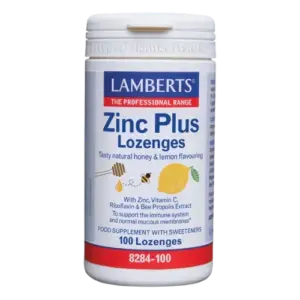 Zinc Plus con Vitamina C, Propóleo de abejas, Riboflavina y Miel