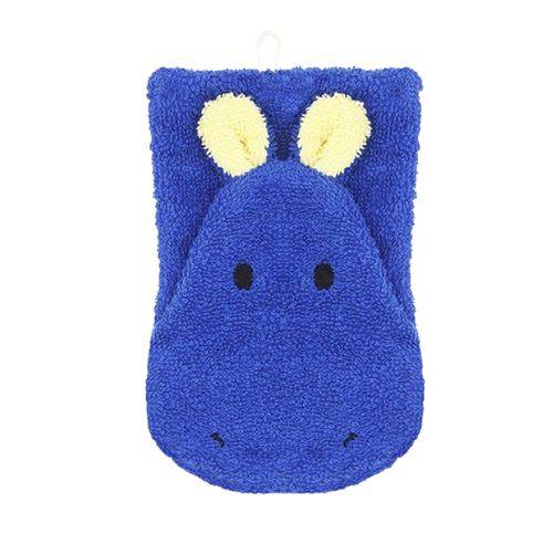 Manopla de algodón orgánico hipopótamo de furnis