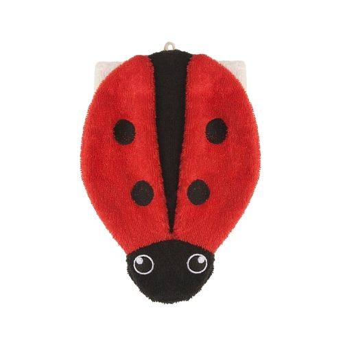 Manopla de algodón orgánico mariquita de furnis