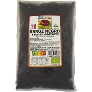 Arroz Negro Integral Tailandés Bio 500Gr – CAD 30/08/2026