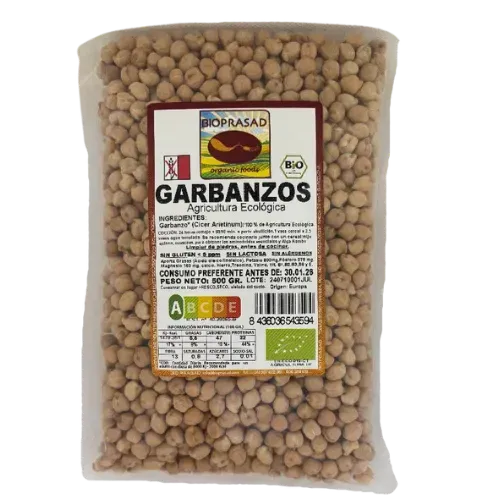 Garbanzos Bio 500Gr