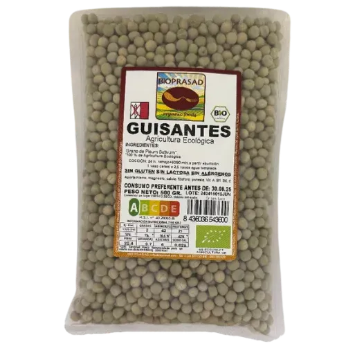 Guisantes Secos Bio 500Gr