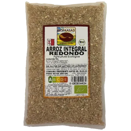 Arroz Integral Redondo Bio 500Gr