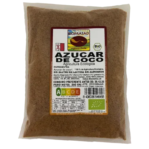 Azúcar de Coco Bio 250Gr
