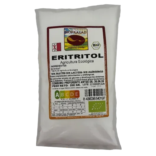 Eritritol Bio 250 Gr