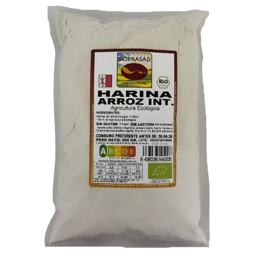 Harina de Arroz Integral Bio 500Gr