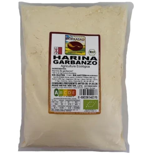 Harina de Garbanzos Bio 500Gr