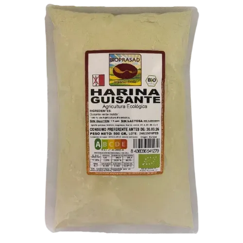 Harina de Guisante Bio 500Gr