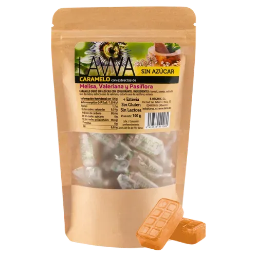 Caramelos de Hierbas Relajantes con Estevia 100Gr