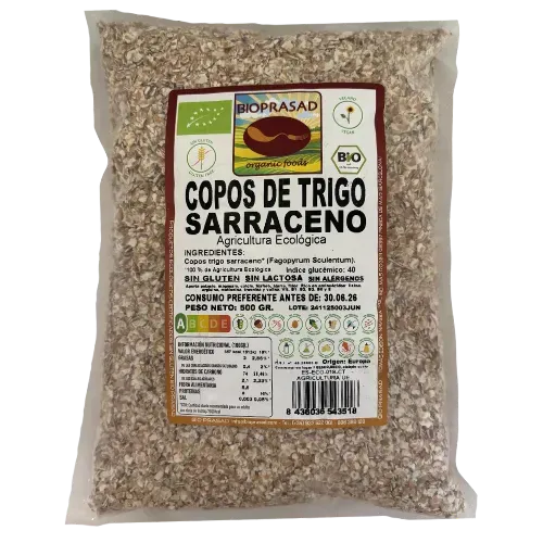 Copos de Trigo Sarraceno 500Gr - CAD 30/01/2026
