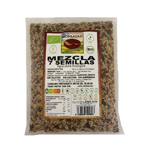 Mezcla 7 Semillas Bio