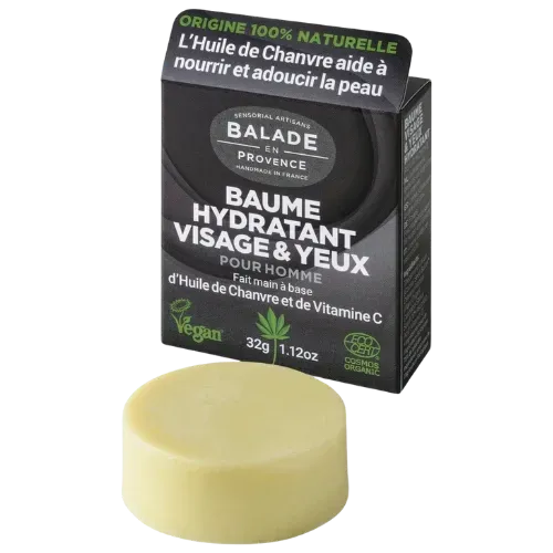Crema Facial y Contorno de Ojos Sólida Hombre 32 gr