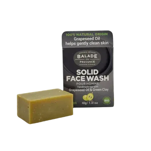 Limpiador Facial Sólido para Hombre 40gr.