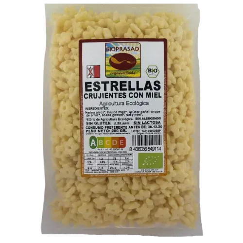 Estrellas Crujientes con Miel 200Gr