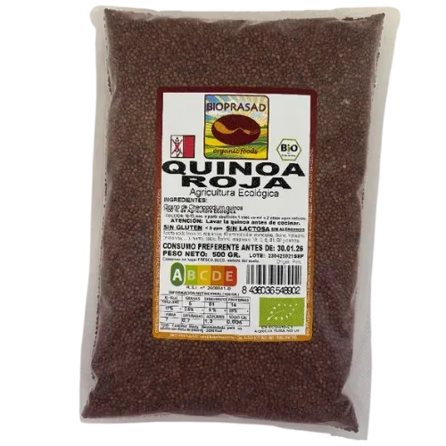 Quinoa Roja Sin Gluten 500Gr