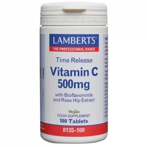 Vitamina C 500 mg. Liberación Sostenida