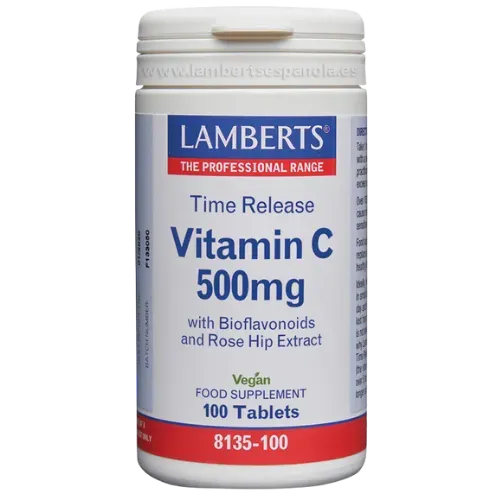 Vitamina C 500 mg. Liberación Sostenida
