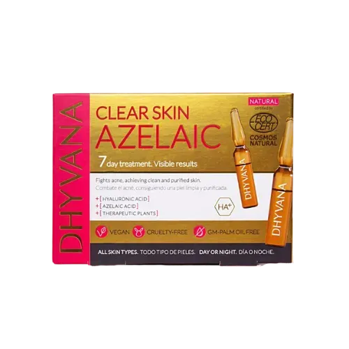 Sérum Anti-imperfecciones con Ácido Azelaico en Ampollas - Anti-acné y purifica la piel