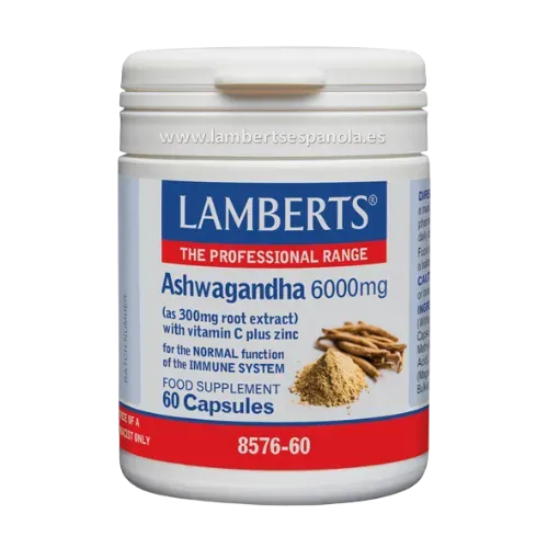 Ashwagandha (Withania somnífera) 6000 mg