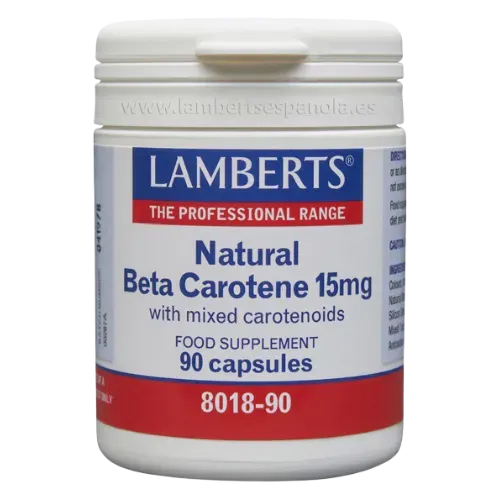Betacaroteno Natural 15mg Vitamina A