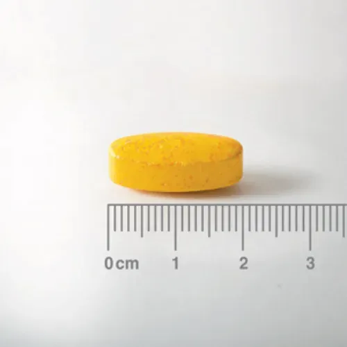 tableta de la cúrcuma o turmeric