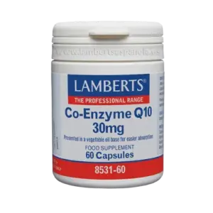 Co-Enzima Q10 30 mg (CoQ10 o ubiquinona)