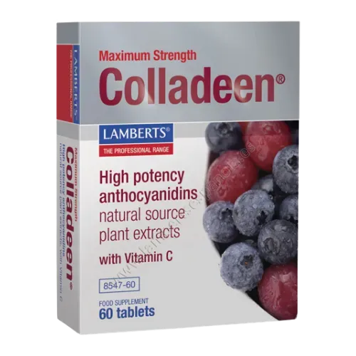 Colladeen® que aporta 160 mg de antocianidinas de uva y mirtilo