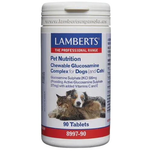 Complejo de Glucosamina Masticable para Perros y Gatos - Pet Nutrition