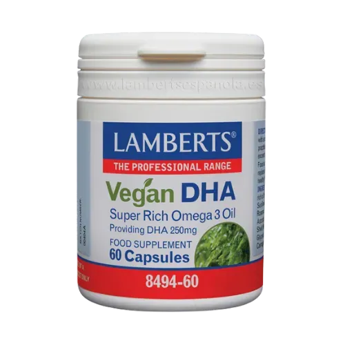 DHA Vegano 250 mg de fuente vegetal