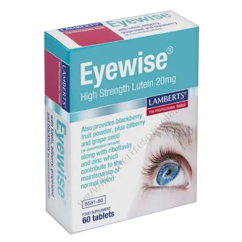 Eyewise con 20 mg de Luteína y mas como ayuda para la visión