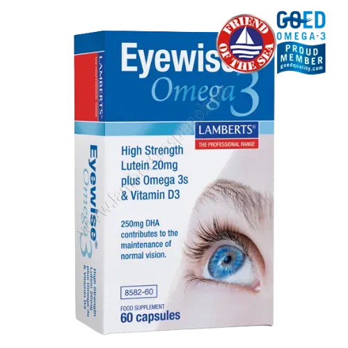 Eyewise con Luteína, Zeaxantina mas Omega 3 y Vitamina D3