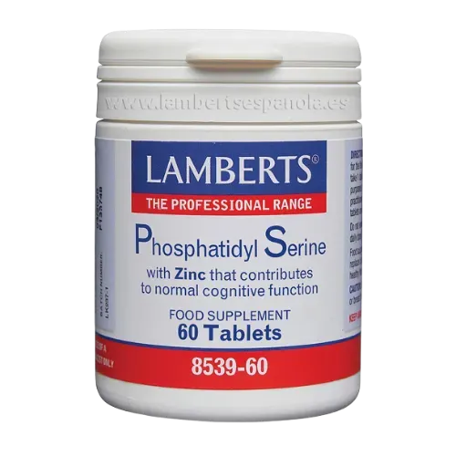 Fosfatidil Serina 100 mg de Soja NO Genéticamente Modificada