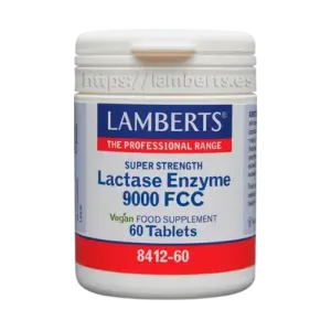 Complejo de Lactasa 350 mg 9000 FCC. Enzima Digestiva en tabletas
