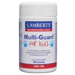 MultiGuard for Kids Vitaminas y Minerales para Niños de 4 a 14 años