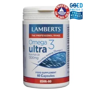Omega 3 Ultra que aporta 1300 mg de Aceite de Pescado Puro