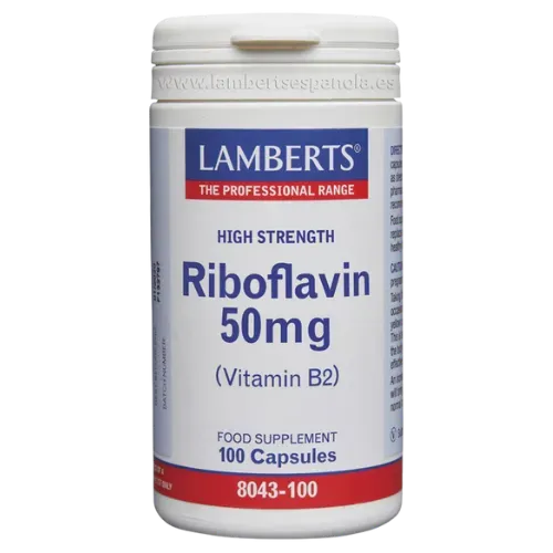 Riboflavina o Vitamina B2 50 mg