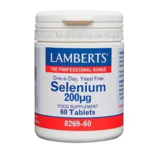 Selenio 200 mcg como L-Selenometionina, la forma orgánica