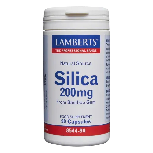 Silicio 200 mg más de 90% de Silicio Orgánico de Goma de Bambú