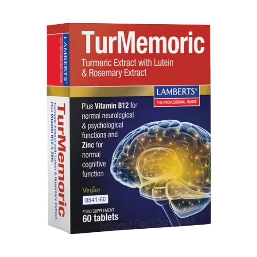 TurMemoric es un Extracto de Cúrcuma, Luteína, Romero y más