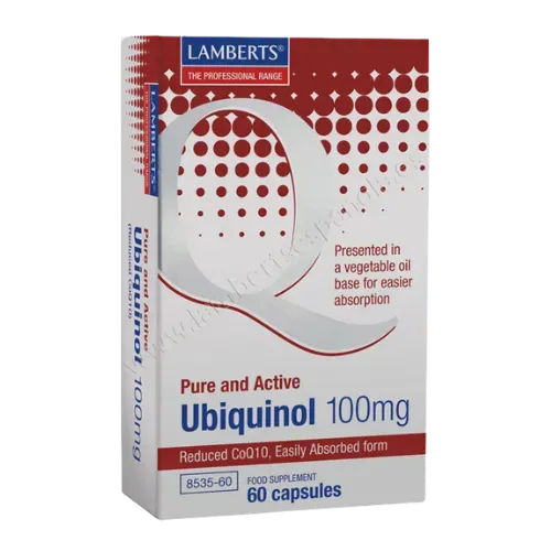 Ubiquinol 100 mg es la forma activa reducida de la Coenzima Q10