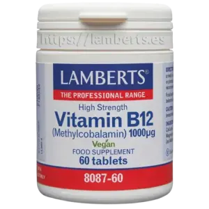 Vitamina B12 1000 mcg como Metilcobalamina