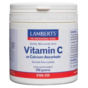 Vitamina C en forma de Ascorbato de Calcio