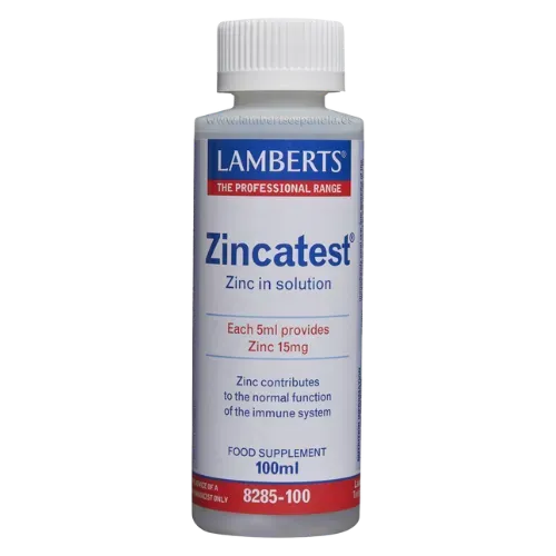 Zincatest®. Líquido en forma de Sulfato.