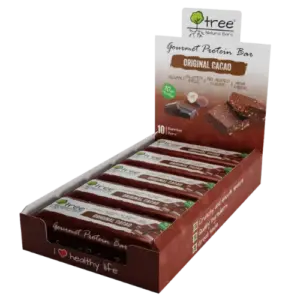 Caja de 10 Barritas Naturales de Proteína de Cacao – CAD 30/04/2026